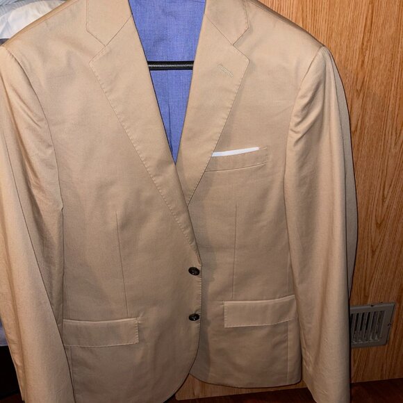 Beige J Crew summer Cotton blazer - Picture 3 of 9